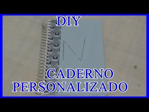 DIY - CADERNO PERSONALIZADO PARA SEU BONECO ( VERSÃO MASCULINA )