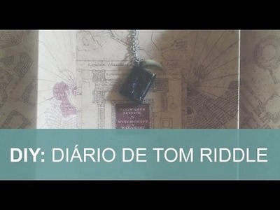 DIY: Chaveiro - Diário de Tom Riddler - Harry Potter (Geek)