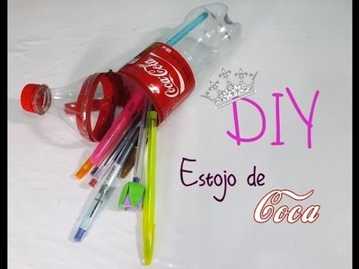 DIY: Estojo de garrafa de Coca-Cola ♥