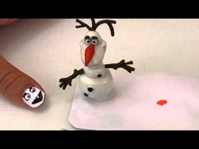Nail Art de Frozen - DIY unhas para crianças