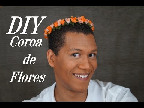 1º DIY - Coroa de Flores com Estilo para o Carnaval