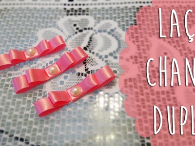 DIY | Como Fazer Laço Chanel Duplo | Faça Você Mesmo