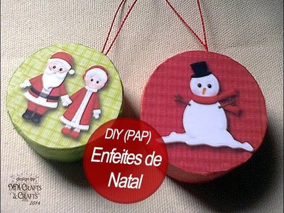 DIY Enfeite de Natal