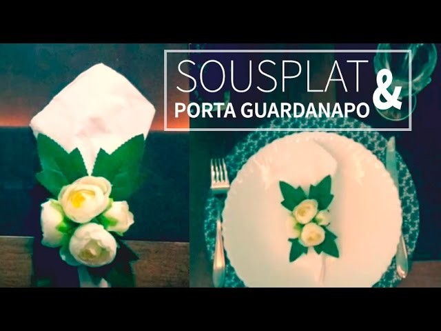 DIY SOUSPLAT e PORTA GUARDANAPO