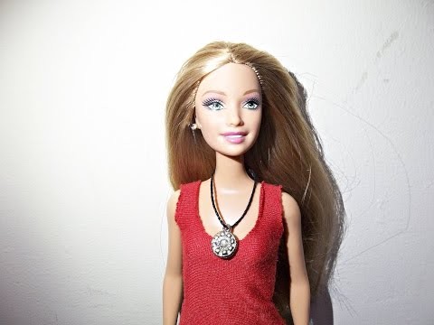 Tutorial: Como fazer colares para Barbie - DIY super fácil