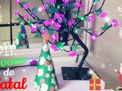 DIY: Árvore de Natal de Cartolina