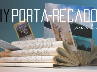 DIY Mescla: Porta-Recados de Livro
