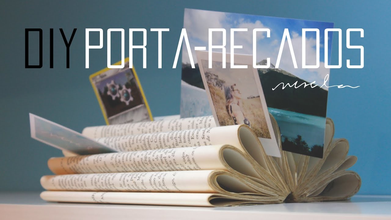 DIY Mescla: Porta-Recados de Livro