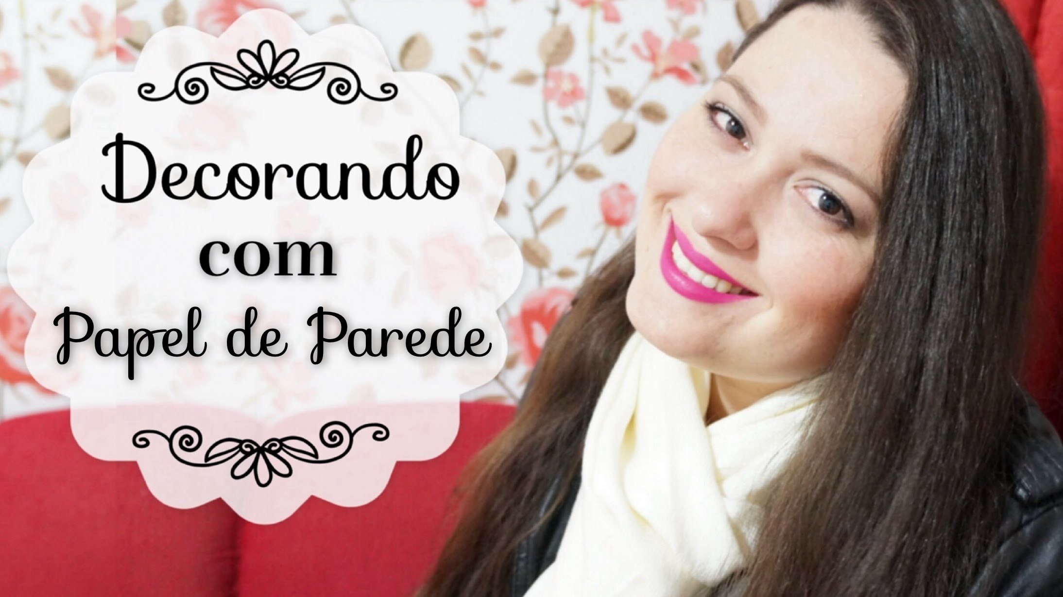 DIY - Decorando Com Papel de Parede | Pathy Moreira ✄