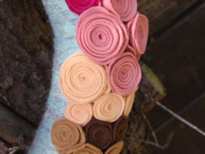 Faça Uma Flor de Feltro de Forma Simples  - Faça Você Mesmo Artesanato - Guidecentral
