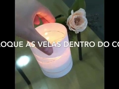 DIY - Porta velas