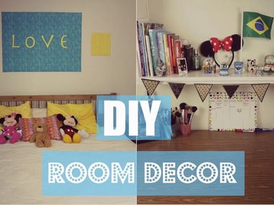 DIY Room Decor (Decorando o Quarto) | Larissa Vale