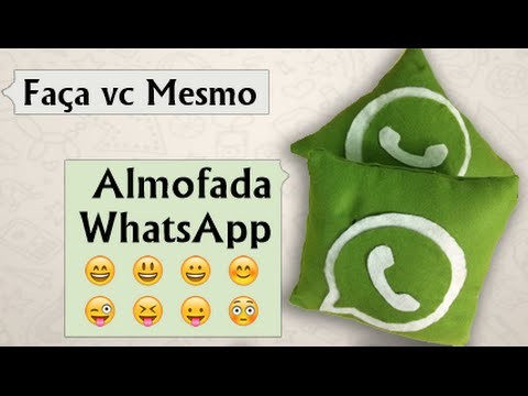 DIY | Almofada WhatsApp por Coisas de Jessika
