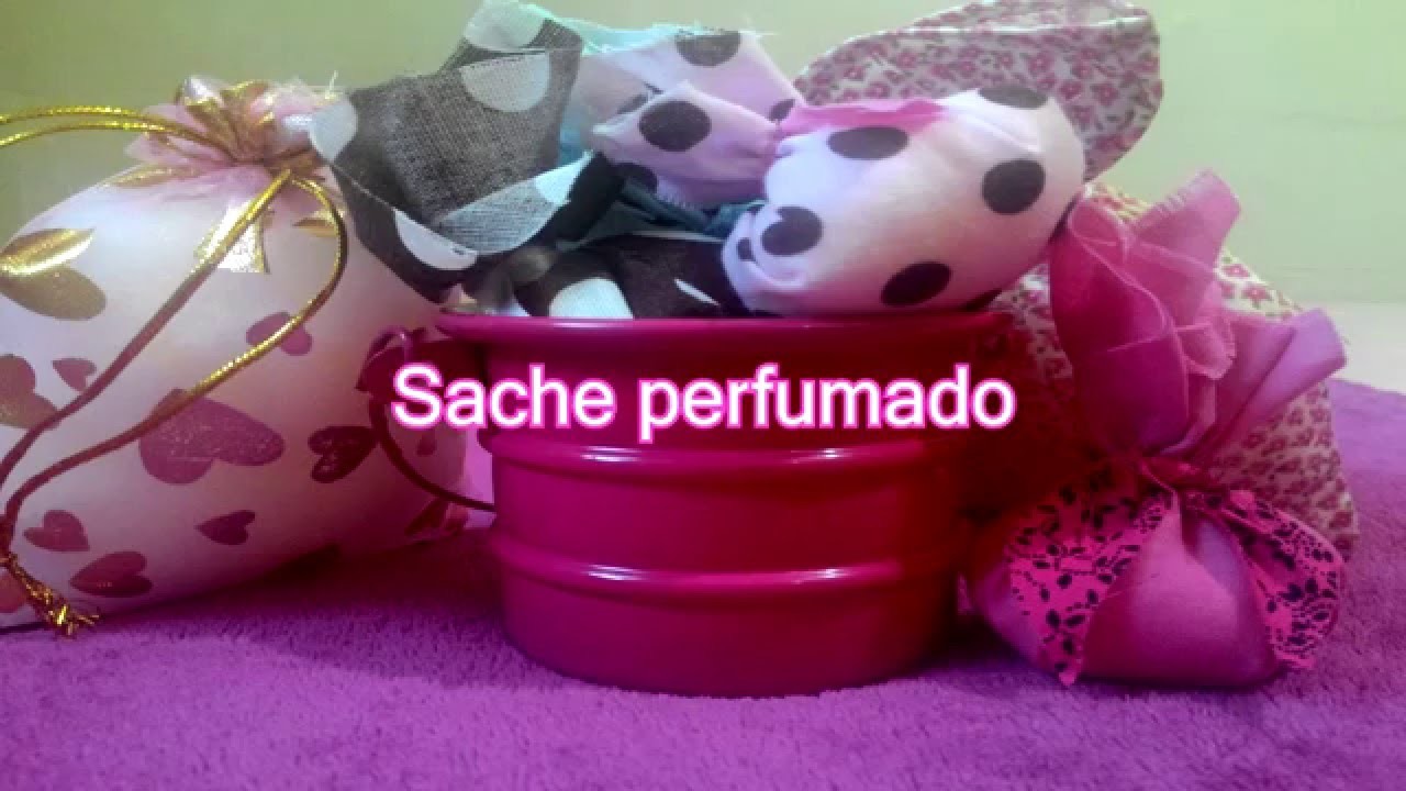 DIY: Como fazer Sache perfumado#How to make scented sachet