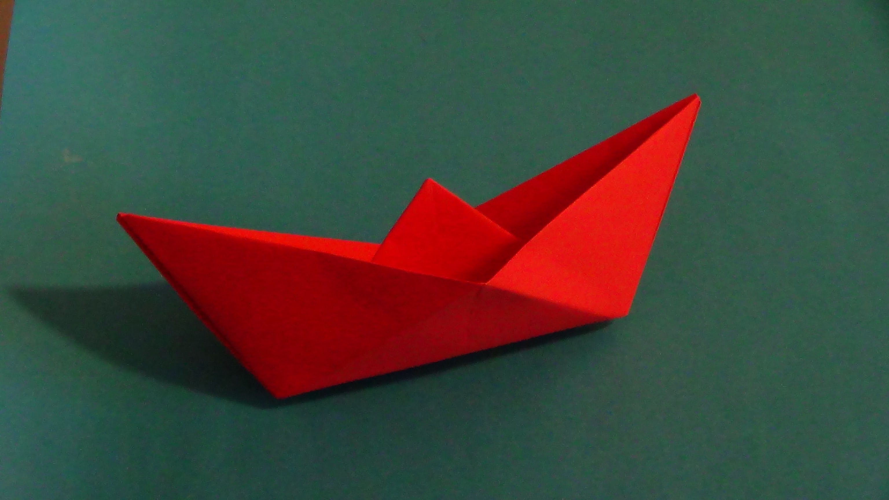 Saiba como fazer um barco origami - know how to make origami boat