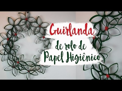 DIY Natal: Guirlanda de Material Reciclado fácil e baratinha