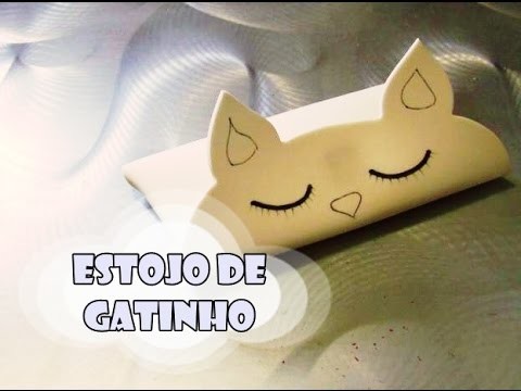 DIY.: Estojo de Gatinho