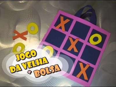 DIY.: Jogo da Velha + Bolsa