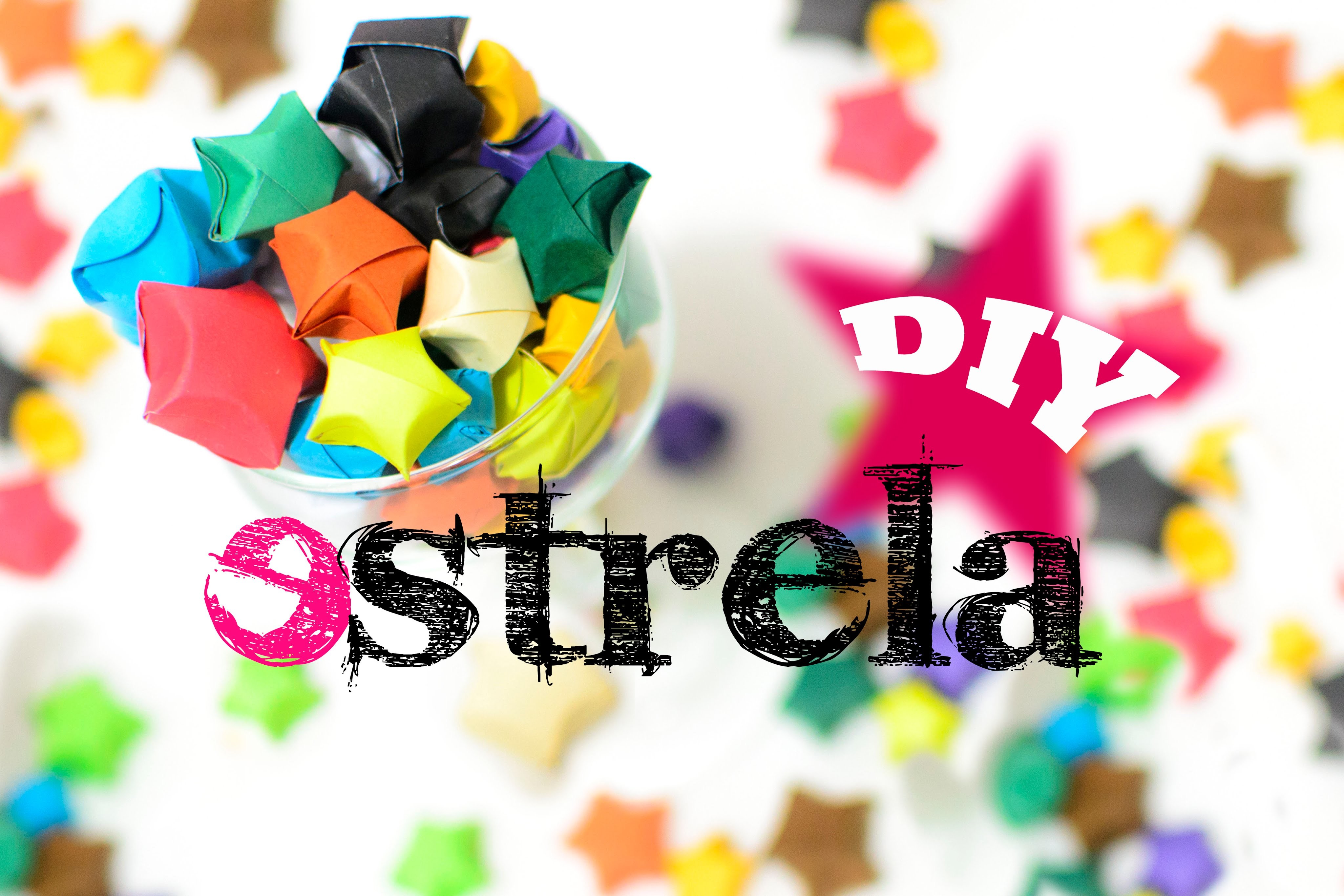 Estrelinhas de Papel - DIY - MUITO FÁCIL