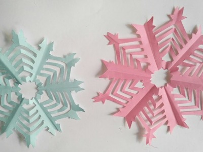 Estrellas de 12 puntas de papel en 3D faciles  DIY Manolidades