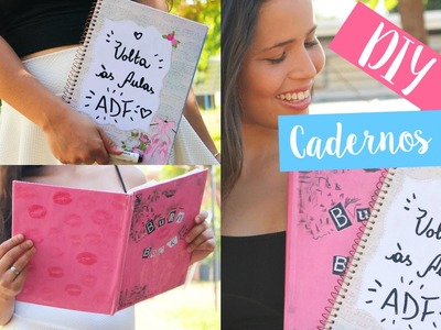 DIY | Customizando seus cadernos - Back to School