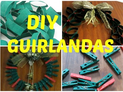 DIY NATAL GUIRLANDAS