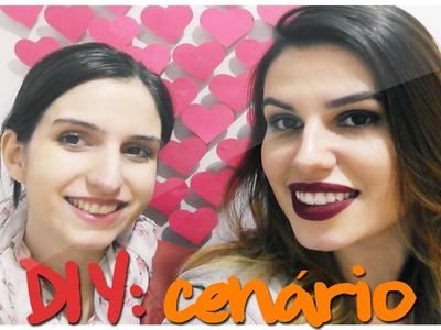 DIY Cenário: balões e corações