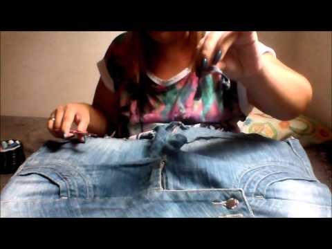 DIY: Transformando short em saia
