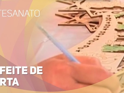 Artesanato - Enfeite de porta (25.11.2014)