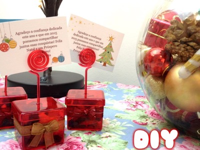 DIY (faça você mesmo) - Caixinhas de lembrancinhas para o natal e datas comemorativas