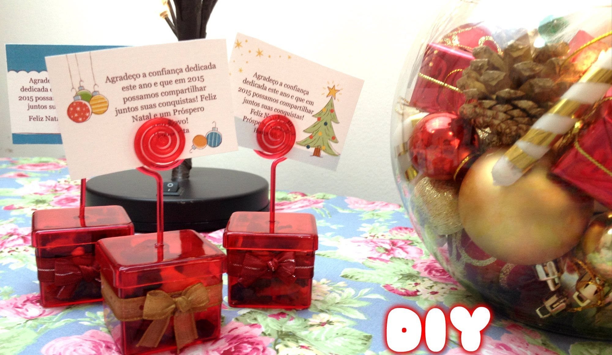 DIY (faça você mesmo) - Caixinhas de lembrancinhas para o natal e datas comemorativas