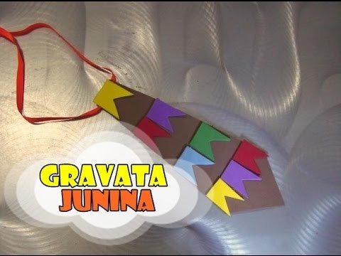 DIY.: Gravata Junina