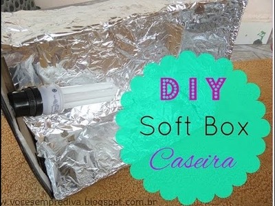 DIY - Soft Box Caseira (Melhore a iluminação dos seus Vídeos )