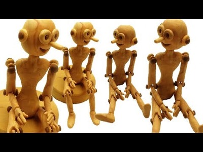 Articulated figurine.boneco articulado- Polymer clay tutorial(Fimo)