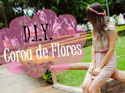 D.I.Y. Cora de Flores para o Cabelo