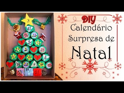 DIY: Calendário Natalino Surpresa #vlogmas