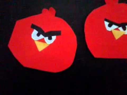 DIY:Como fazer um convite do Angry Birds