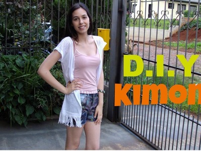 D.I.Y- Faça você mesmo Kimono!