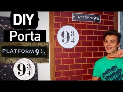 DIY - Porta Plataforma 9 3.4 - Harry Potter -  Eduardo Wizard
