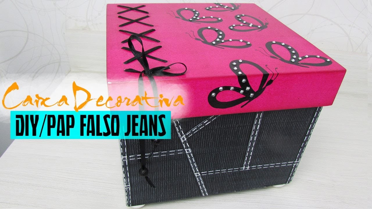 DIY: CAIXA DECORATIVA PASSO A PASSO  - ATELIER DAS ARTES