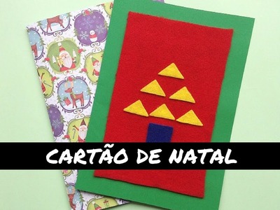 DIY | CARTÃO DE NATAL