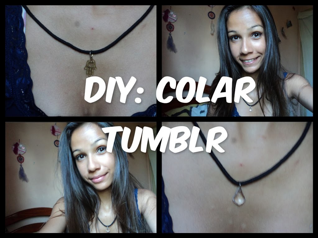 DIY: colar tumblr
