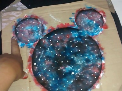 DIY : Costumizando sua blusa - Mickey Galaxy