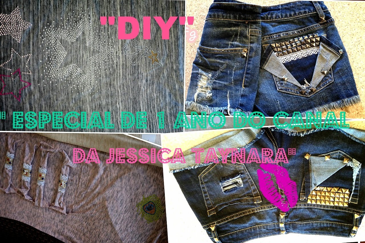 "DIY É Especial" De 1 ano do canal Da Jessica Taynara- Pro FGBMYWAY.