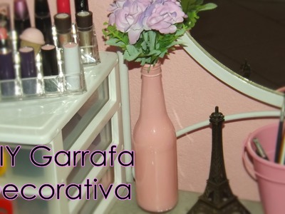 DIY - Garrafa Decorativa