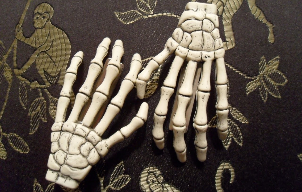 DIY -  Mão Esqueleto (Skeleton Hand)