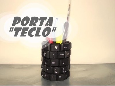 DIY.: Porta "Teclo" - Recycled Art