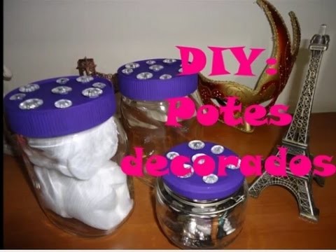 DIY: Potes decorados