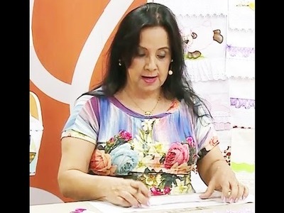 Toalhinha com as mini réguas com Deize Costa | Vitrine do Artesanato na TV