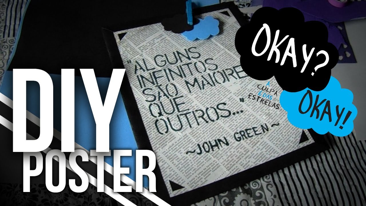 22# DIY Poster "A Culpa é das Estrelas"